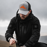 V8 Orange Cap Gray