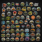 Overlanding Stickers 10 pack