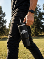 BLACK TUMBLERS