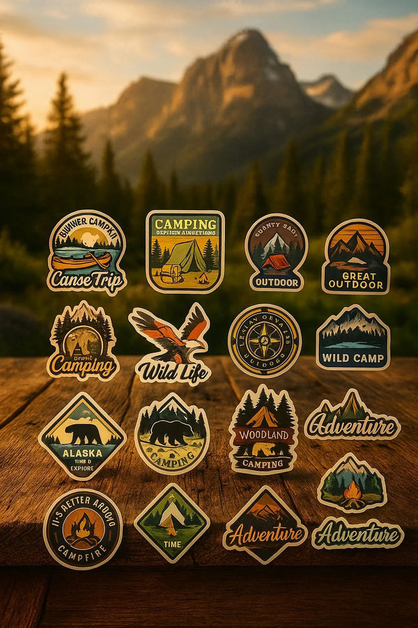 Overlanding Stickers Combo